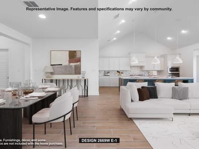 Living area at 208 North River WAY - 4 bed 3 bath home