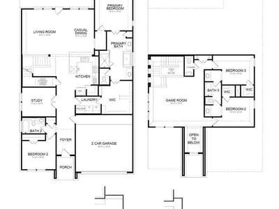Living area at 208 Royal Fern Rd - 4 bed 3 bath home