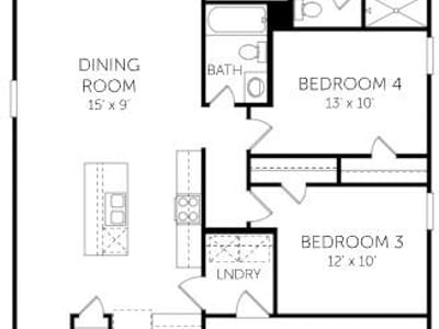 Living area at 208 Sleep Hollow - 4 bed 3 bath home