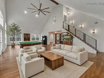 Living area at 20808 Sandy Brown LN - 5 bed 3 bath home
