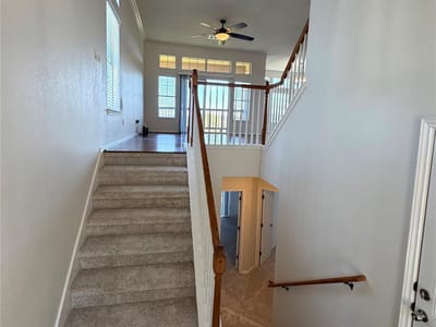 Living area at 20911 Waterside DR Unit #9 - 3 bed 3 bath home