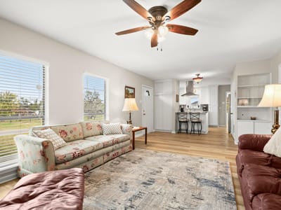 Primary bedroom at 210 Striper Haven LN - 2 bed 1 bath home