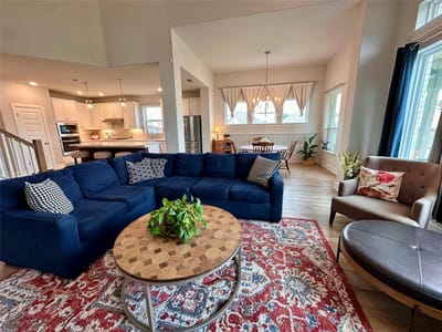 Living area at 2101 Little Snake Way - 4 bed 3 bath home