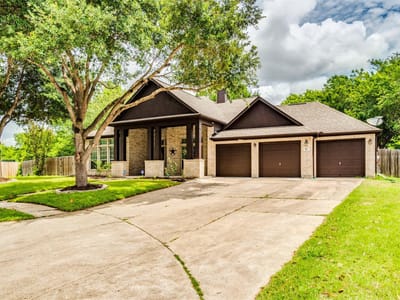 Living area at 2102 Chincho DR - 4 bed 2 bath home