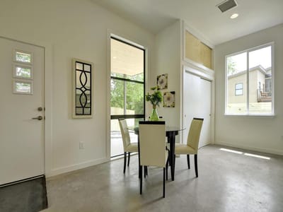 Primary bedroom at 2103 E 14th St Unit #B - 2 bed 1 bath home