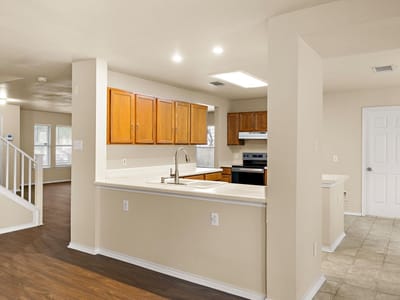 Living area at 2104 Deer Creek Trl - 4 bed 2 bath home