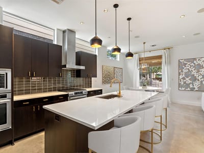 Primary bedroom at 2105 Goodrich Ave Unit #2 - 4 bed 2 bath home
