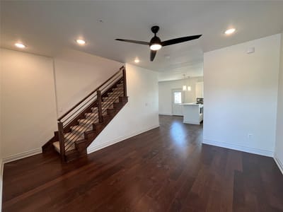 Living area at 2105 Tiger Trl Unit #501 - 3 bed 2 bath home