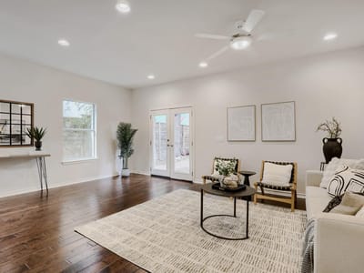 Primary bedroom at 2109 Newfield LN Unit #A - 2 bed 2 bath home