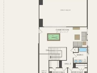 Primary bedroom at 211 Blanco Flats Run - 4 bed 3 bath home