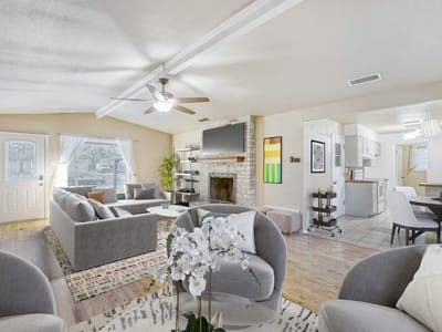 Kitchen at 2114 Bel Air DR - 2 bed 1 bath home