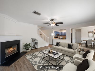 Living area at 2114 Milan DR - 4 bed 2 bath home