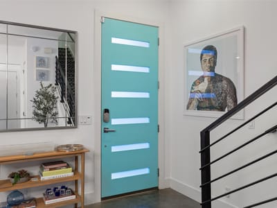 Primary bedroom at 2118 Brackenridge ST Unit #5 - 3 bed 2 bath home