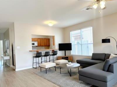 Living area at 212 A B Sandstone DR - Sonterra, Jarrell, TX