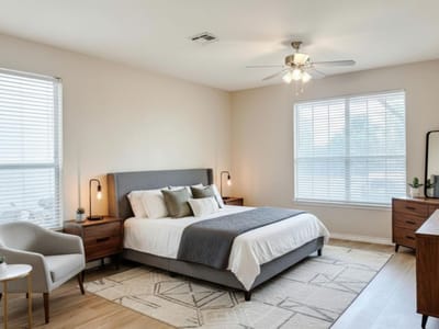 Primary bedroom at 212 A B Sandstone DR - Sonterra, Jarrell, TX