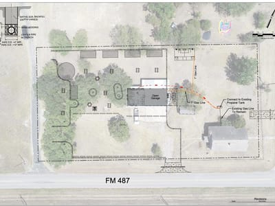 Living area at 212 N 5th St - Jarrell Town, Jarrell, TX