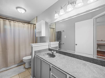Bathroom at 213 W Anderson Ave - 3 bed 2 bath home