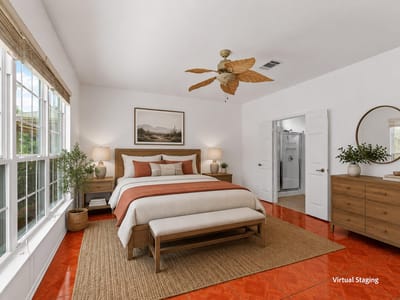 Primary bedroom at 214 Farm Hill DR - 3 bed 2 bath home