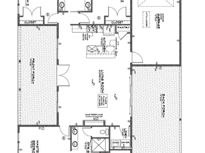 Kitchen at 214 W Bluebriar DR - 3 bed 2 bath home