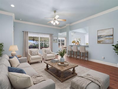 Living area at 2147 N Ranch Estates BLVD - 3 bed 2 bath home