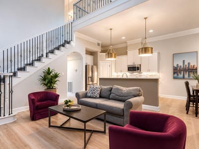 Living area at 216 Sunrise Ridge CV - 4 bed 3 bath home