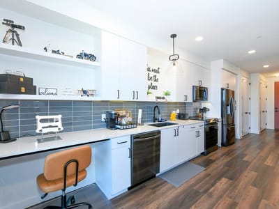Kitchen at 2165 Gabriels Pl Unit #1212 - 1 bed 1 bath home