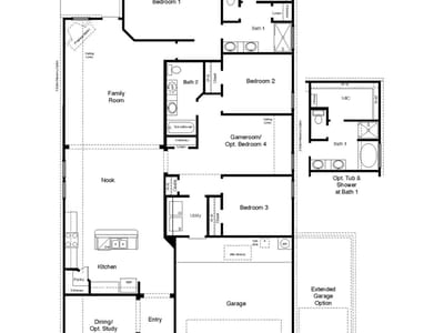 Living area at 217 Dora DR - 4 bed 2 bath home