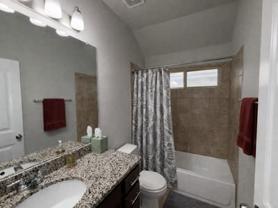 Bathroom at 217 Lewisville LN - 4 bed 3 bath home