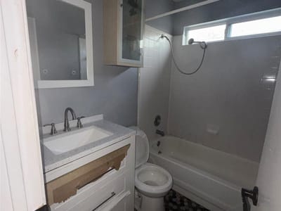 Bathroom at 219  Juniper Dr - 3 bed 2 bath home