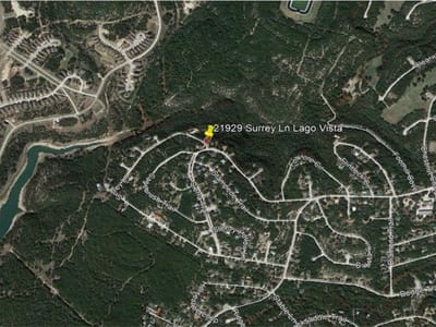 Primary bedroom at 21929 Surrey LN - Bar-K Ranches 08, Lago Vista, TX