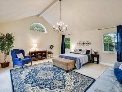 Primary bedroom at 220 2 Mile Ln - 3 bed 3 bath home