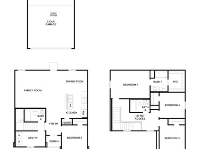 Kitchen at 220 Bardwell WAY - 4 bed 3 bath home