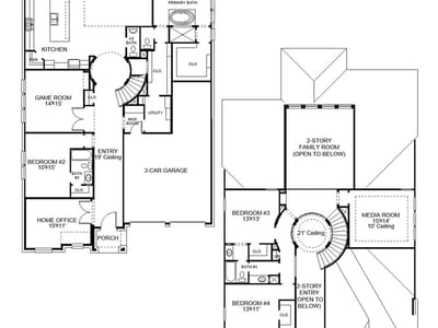 Kitchen at 220 Snakeroot TRL - 4 bed 3 bath home