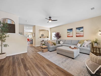 Living area at 2200 Amur DR - 4 bed 2 bath home