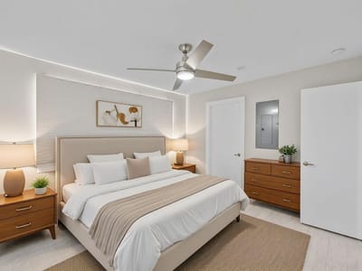 Living area at 2200 Dickson DR Unit #113 - 1 bed 1 bath home