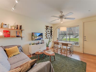 Primary bedroom at 2200 Dickson Dr Unit #128 - 2 bed 1 bath home
