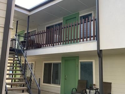 Living area at 2200 Dickson DR Unit #231 - 1 bed 1 bath home
