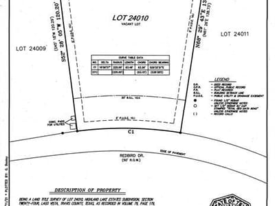 Primary bedroom at 22011 Redbird Dr - Highland Lake Estates Sec 24, Lago Vista, TX