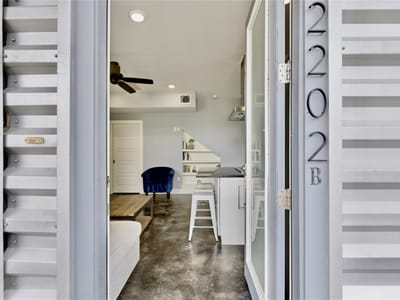 Kitchen at 2202 Willow St Unit #B - 2 bed 1 bath home