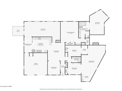 Living area at 2204 Bahia Cir - 3 bed 2 bath home
