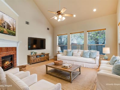 Primary bedroom at 2207 Clover Ridge Dr - 4 bed 2 bath home