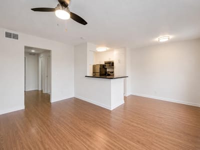 Primary bedroom at 2207 Leon St Unit #104 - 1 bed 1 bath home