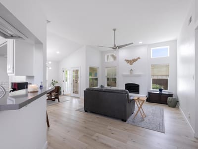 Living area at 2208 Mimosa TRL - 3 bed 2 bath home