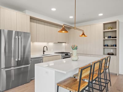 Living area at 2209 S 1st ST Unit #328 - 2 bed 2 bath home