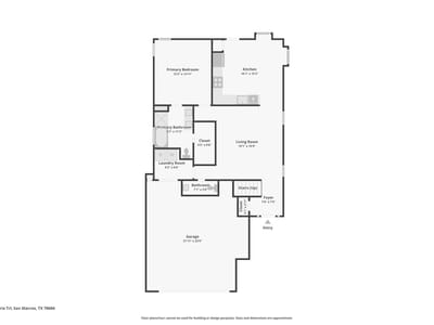 Primary bedroom at 221 Brazoria Trl - 4 bed 2 bath home