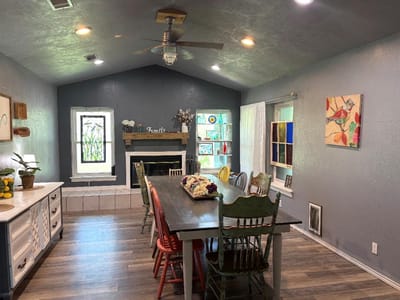Living area at 221 Winding Way RD - 4 bed 2 bath home