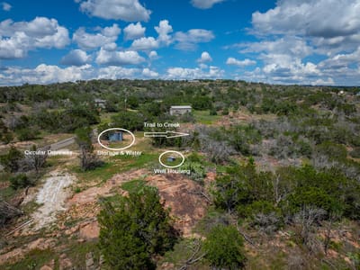 Kitchen at 221 Yucca and adjoining lot Dr - SPRING CREEK HILLS, Burnet, TX