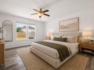 Primary bedroom at 2215 McCombs ST - 4 bed 2 bath home