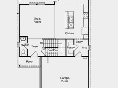 Living area at 222 Bayou Mint Blvd - 3 bed 2 bath home
