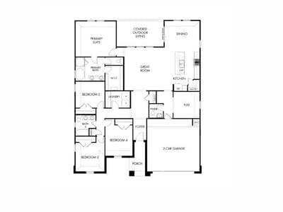 Living area at 222 Divisadero Dr - 4 bed 2 bath home